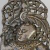 A Pair of Chinese Qing Dynasty Silver &lsquo;Lotus Bearing Son &rsquo; Curtain Hooks - 5