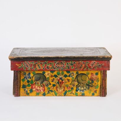 A Chinese Early 19th Century Tibetan &lsquo;Treasure-Spouting Mouse&rsquo; Offering Table