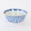 A Chinese Qing Dynasty Blue and White 'Floral' Lobed Bowl (Kangxi Mark)