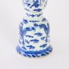 A Chinese Qing Dynasty Blue and White 'Dragon' Candlestick - 3