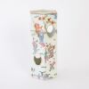 A Chinese Mid Qing Dynasty Famille-rose 'Figural' Hat Vase - 2