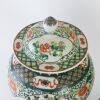 A Pair of Chinese Late Qing Dynasty Famille-verte 'Floral' Jars and Covers - 4