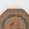 A Chinese Red Lacquer and Gilt Carved 'Bird and Flower' Wooden Garden Stool - 7
