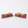 A Pair of Chinese Qing Dynasty Gilt Lacquer Wooden Lions - 4