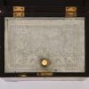 A Chinese Qing Dynasty Black Lacquer and Gilt &rsquo;Figural&lsquo; Tea Caddy - 4