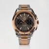 Stainless Steel / Sedna Red Gold, 43mm, OMEGA, Seamaster Aquaterra GMT Chronograph Wristwatch, circa 2016