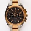 Stainless Steel / Sedna Red Gold, 43mm, OMEGA, Seamaster Aquaterra GMT Chronograph Wristwatch, circa 2016 - 3