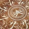 An Indian Hardwood and Bone-Inlaid 'Bird and Flower' Round Table - 3