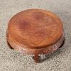 A Chinese Hardwood Round Low Table - 2