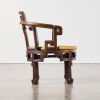 A Pair of Chinese Hardwood Horseshoe-back Armchairs - 5