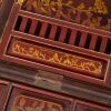 A Set of Two Chinese Red Lacquer Wooden Chests - 7