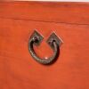 A Set of Two Chinese Red Lacquer Wooden Chests - 9