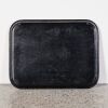 A Japanese Meiji Period Black Lacquer and Gilt 'Figural' Rectangular Tray - 2