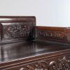 A Chinese Aged Hardwood ' Auspicious Floral' Long Armchair - 8