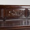 A Chinese Aged Hardwood ' Auspicious Floral' Long Armchair - 9