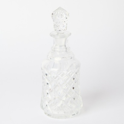 A Vintage Cut Glass Decanter