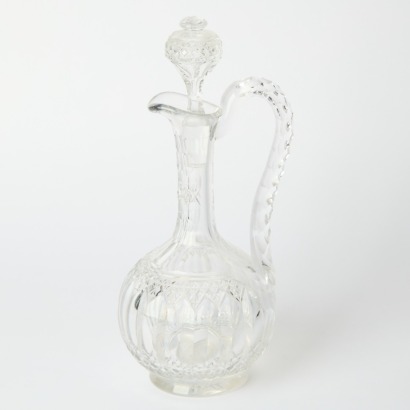 A Vintage Cut Glass Decanter