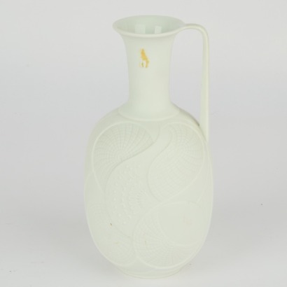 A Mid-Century German White Kaiser Porcelain Vase