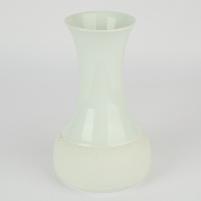 A Mid-Century German White Kaiser Porcelain Vase