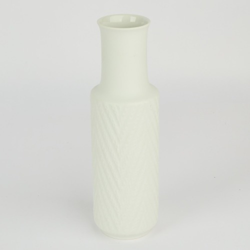 A Mid-Century German White Kaiser Porcelain Vase