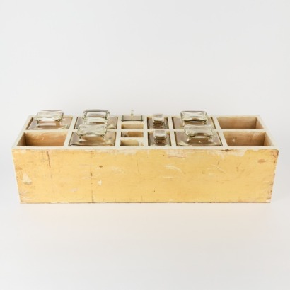 A Chemist Dispensers Cabinet