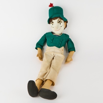 A Marcel Marceau Bip Character Doll by "Michael" Ming Yang Lee