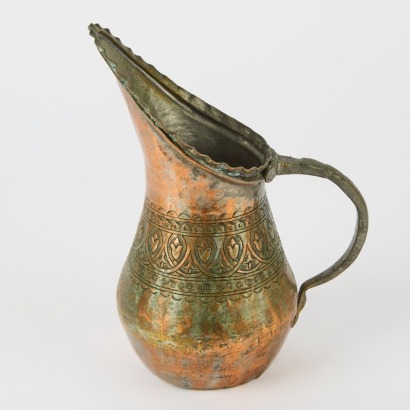 A Saudi Arabian Bedouin Copper Alloy Jug A/F