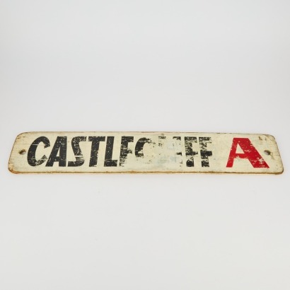 A Vintage Castlecliff Wanganui Sign