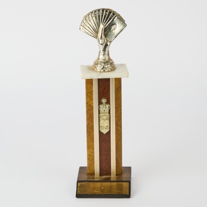 A Vintage Poker Trophy