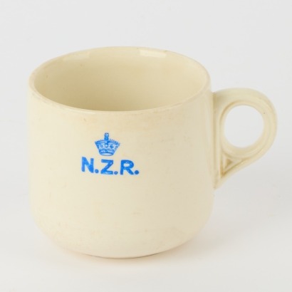 An Iconic NZR Railways Tearoom Monogrammed Cup