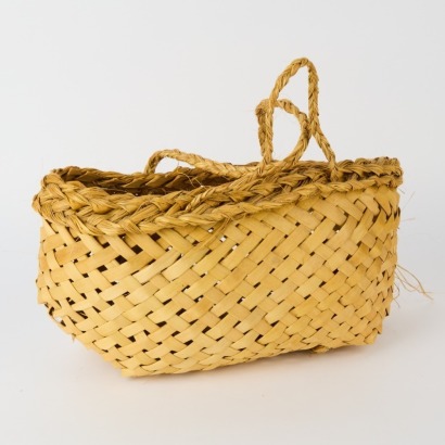 A Vintage Handmade Kete