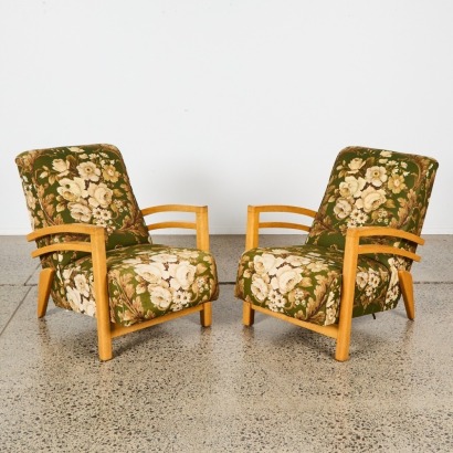 A Pair of Jon Jansen Armchairs