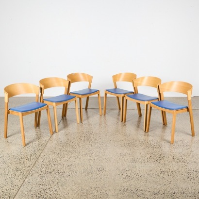 A Set of Six Muuto Cover Style Dining Chairs