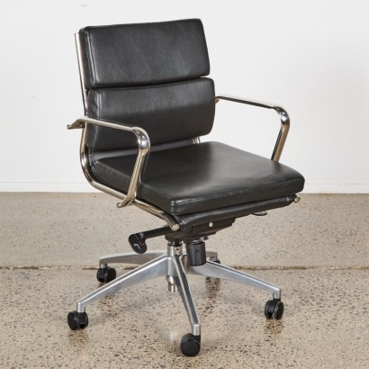 An Eames Soft Pad Style Office Chair