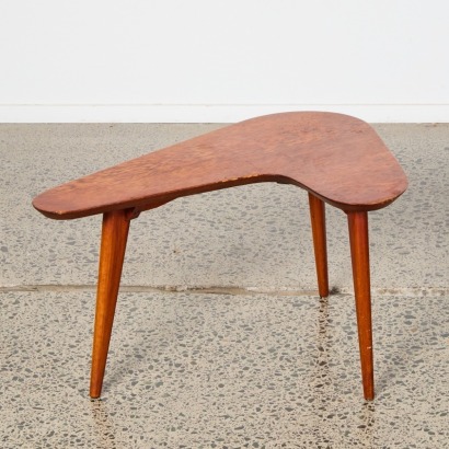 A Small Vintage Boomerang Table