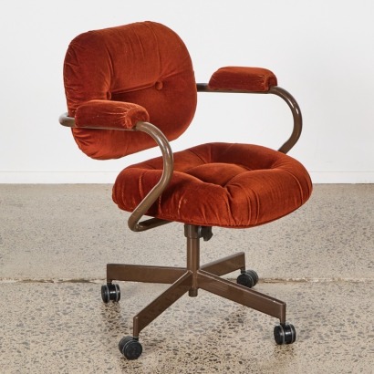 A Vintage Feltex Furniture Office Chair