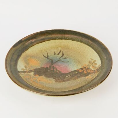A NZ Studio Pottery Charger