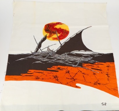 An Original Batik Fabric Print