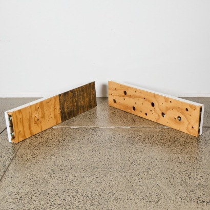 A Pair of Industrial Box Lights