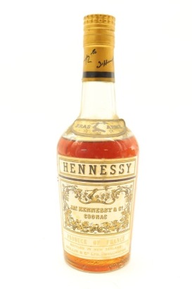 (1) Hennessy Bras Arme Cognac Bottled in NZ, France, Circa. 1960s, 375ml