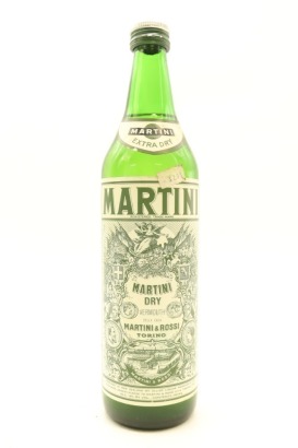 (1) Martini & Rossi Extra Dry Vermouth, New Zealand, 18% ABV, 750ml