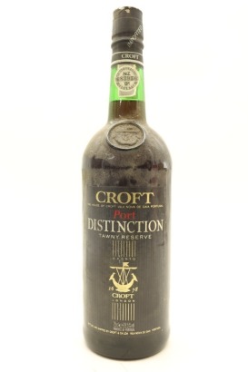 (1) Croft Distinction Reserve Tawny Port, Portugal, 19.5% ABV