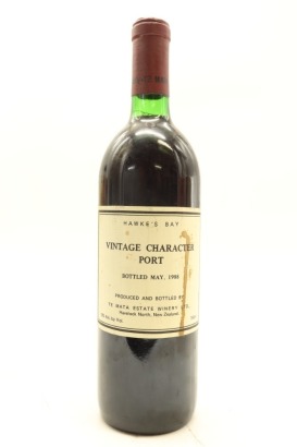 (1) 1988 Te Mata Estate Vintage Character Port, 18% ABV