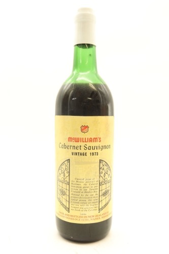 (1) 1973 McWilliam's Cabernet Sauvignon, Napier (LS)