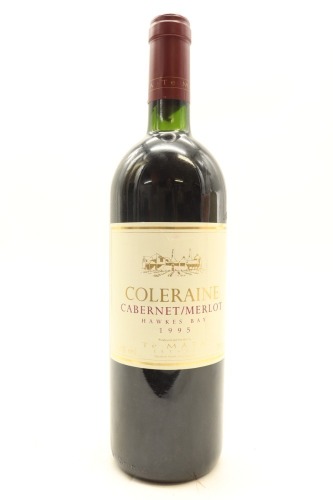 (1) 1995 Te Mata Estate Coleraine, Hawke's Bay