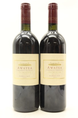 (2) 2005 Te Mata Estate Awatea Cabernets Merlot, Hawke's Bay