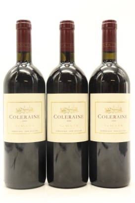 (3) 2009 Te Mata Estate Coleraine, Hawke's Bay [BC95]