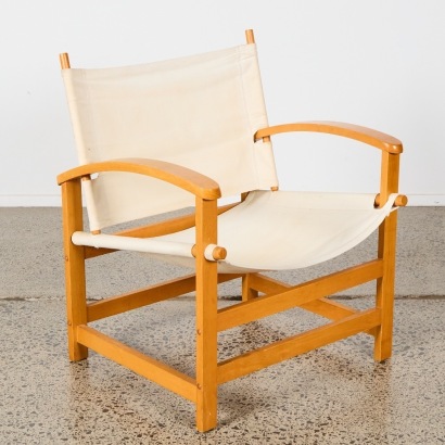 A Scandinavian Sling Chair
