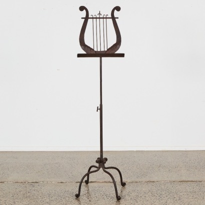 A Wrought Iron Music Stand
