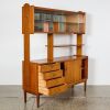 A Mid-Century Teak Glazed Cabinet - 2